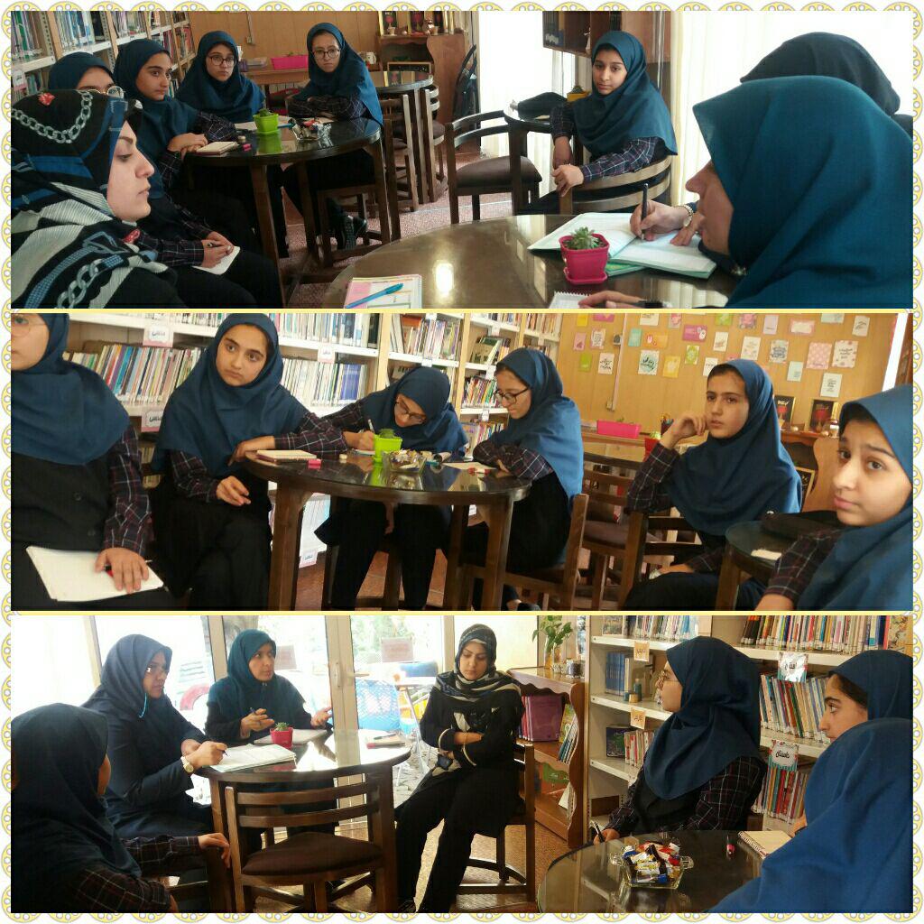 برگزاری اولین جلسه شورای دانش آموزی در کافه کتاب مدرسه